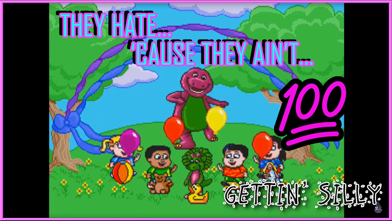 GETTIN’ SILLY – Barney: Hide & Seek (Sega Genesis) No Hit 100% Completion Speed Run