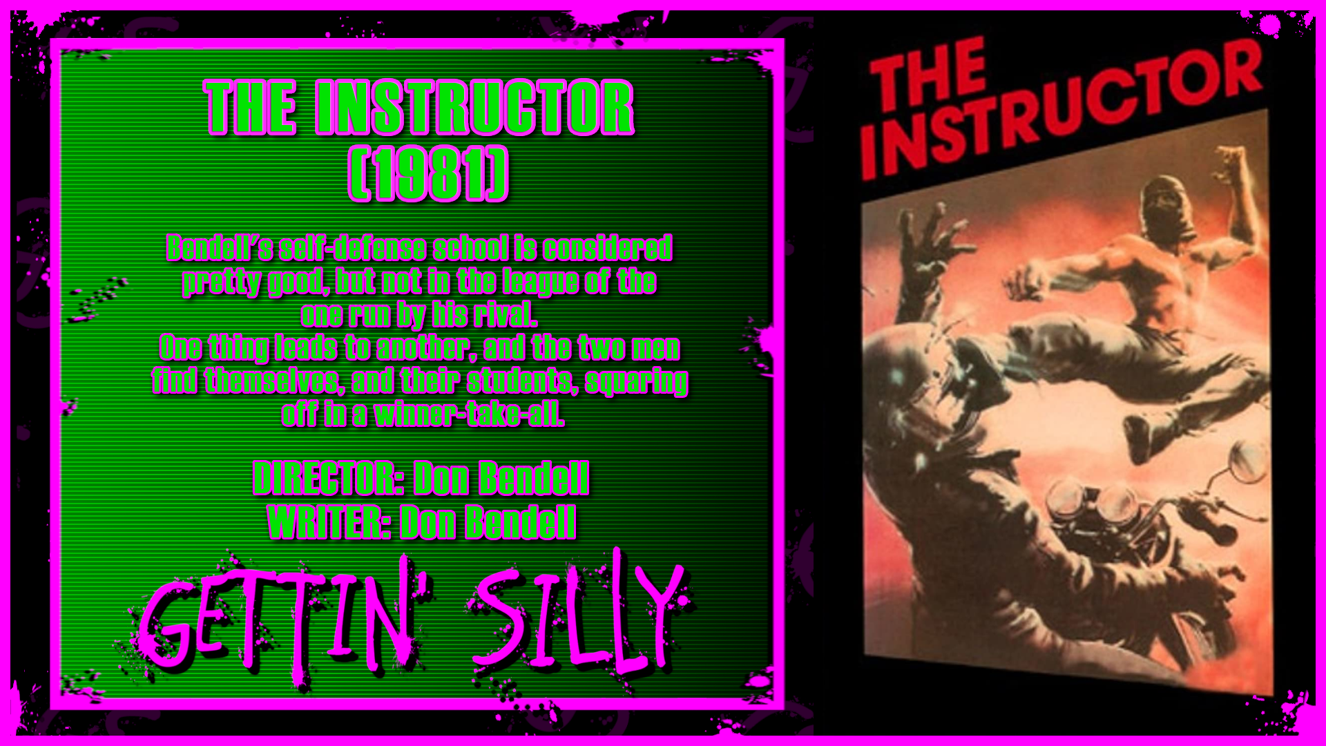 GETTIN’ SILLY – ‘The Instructor’ (1981)